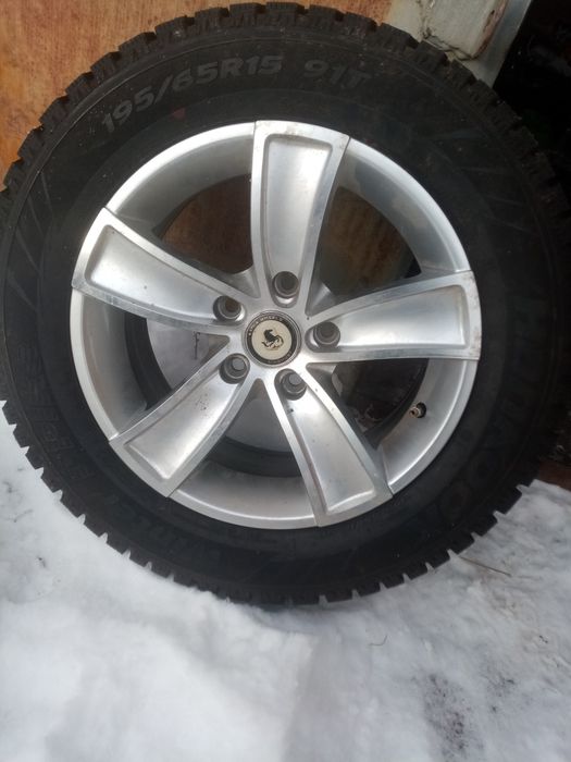 Резина с диском зимняя шипованная