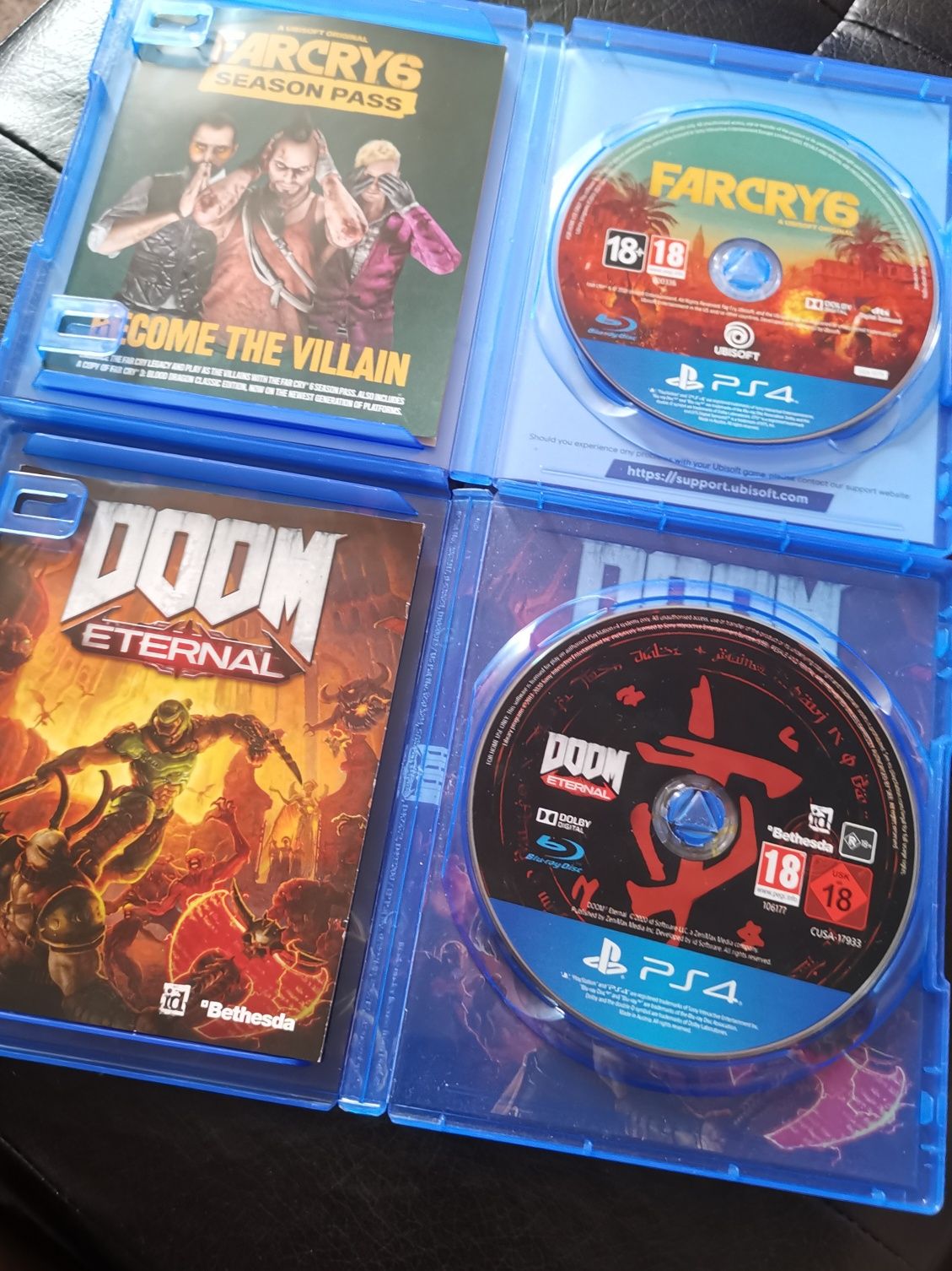 Far Cry 6, Doom Eternal PS4