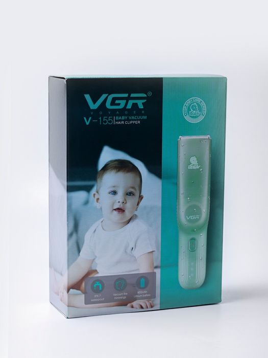 БЕПУЛ Доставка, Baby VGR паст овозли ва хавфсиз соч кесиш машинкаси