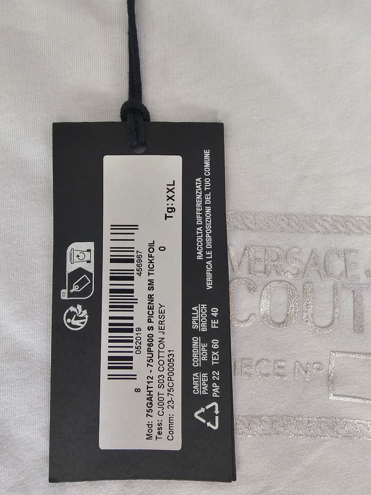 Tricou versace ORIGINAL uk/ XL și XXL / nou