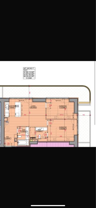 Apartament 3 Camere/ONE High District TVA INCLUS