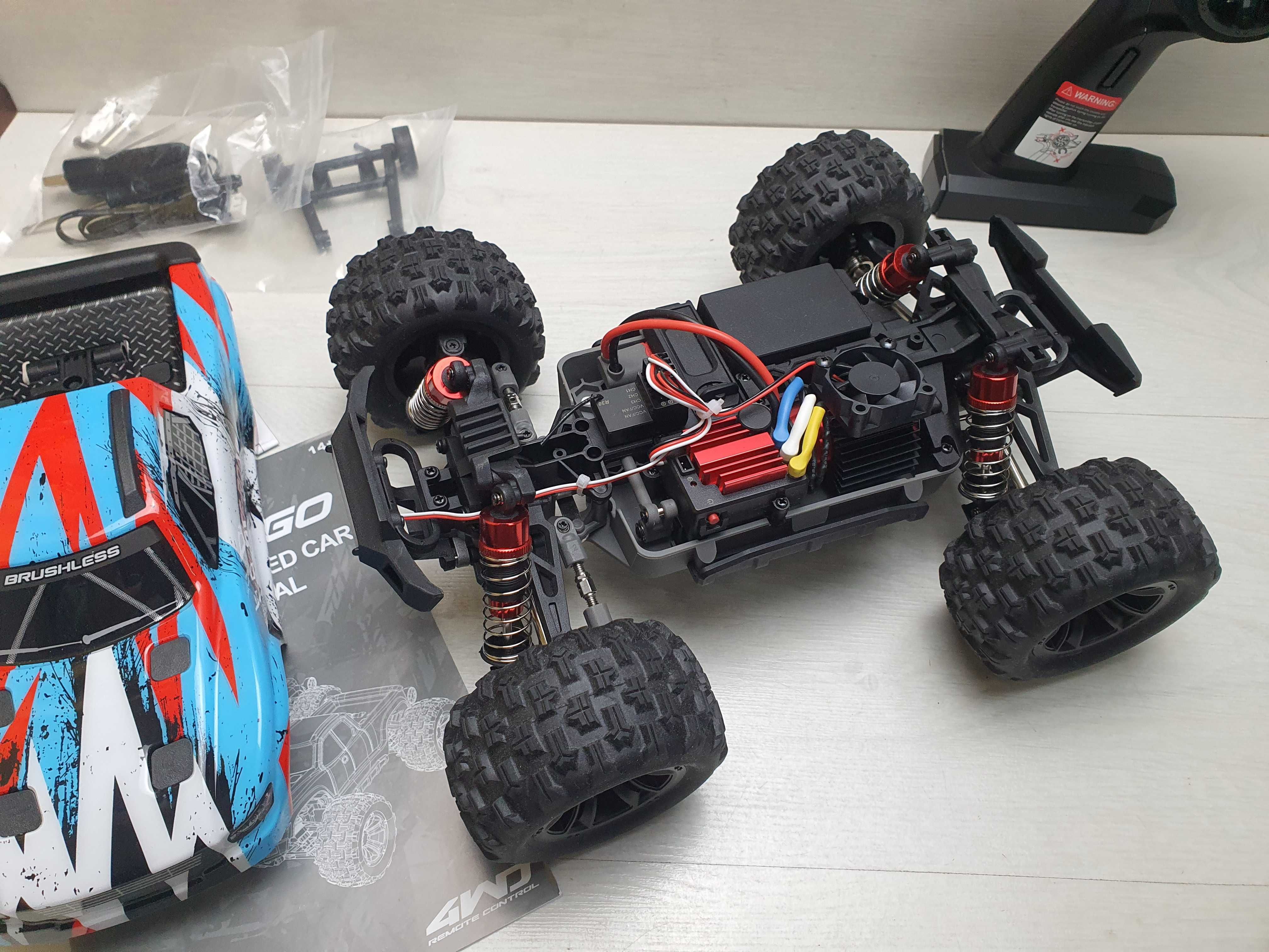 RC Количка MJX 16208 60KM/H Brushless RC Car 4WD - Нова