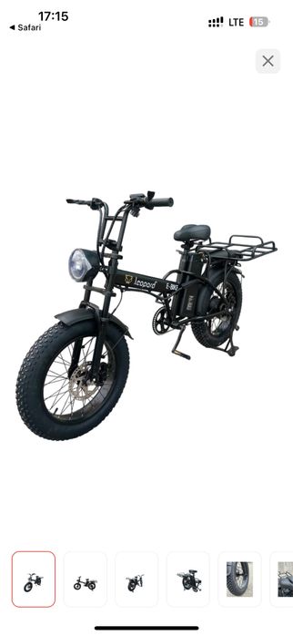 Электровелосипед Leopard 1200W