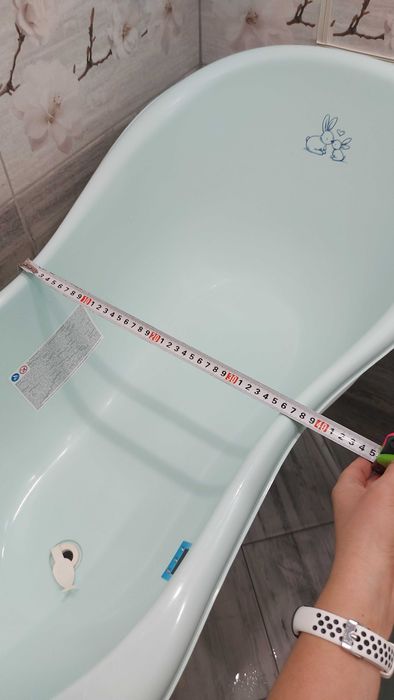 Бебешко корито със стойка и подложка за къпане