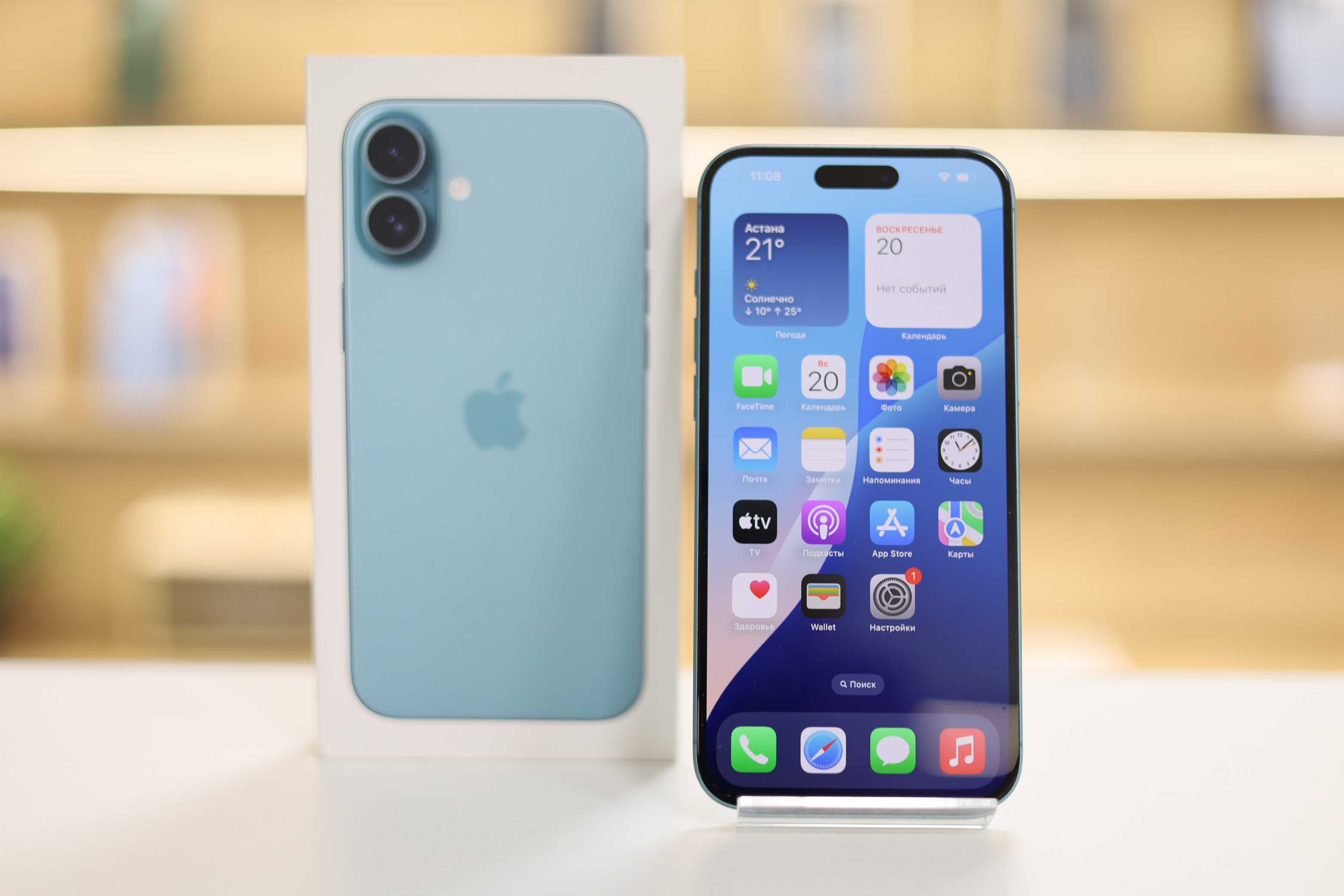 iPhone (айфон) 16 Plus 128gb 100%