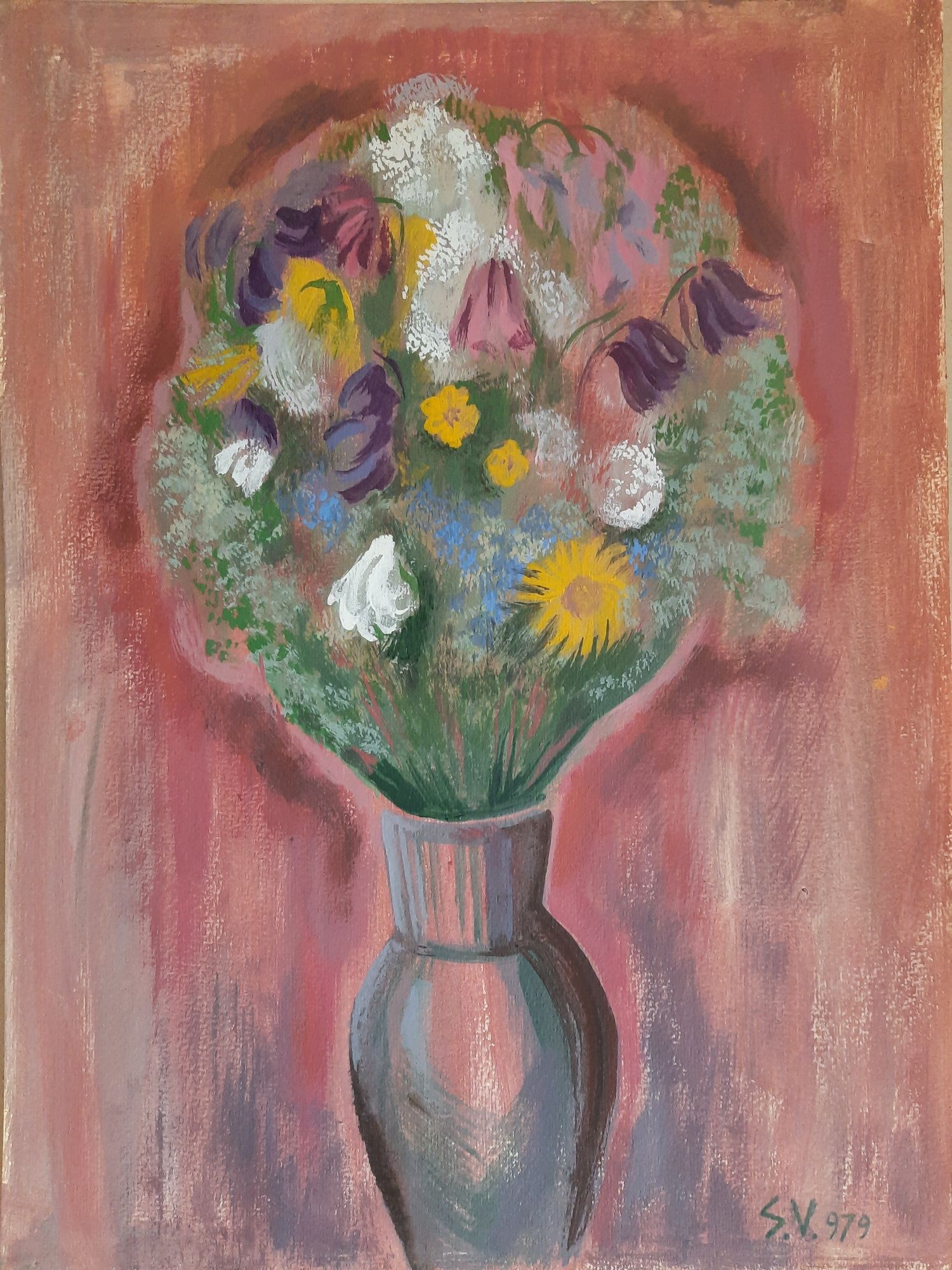 "Flori de câmp",Simona Vasiliu Chintilă (n.1928 P.Neamț-d.2009)