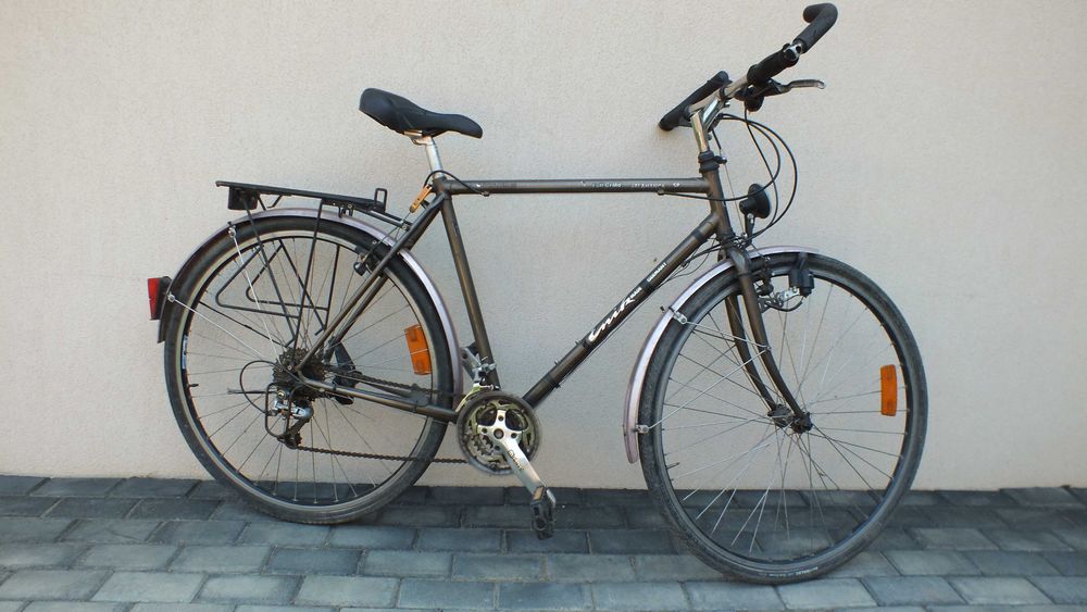 Bicicleta barbati ENIK, 28x1,50, schimbatoare SHIMANO, 21 viteze