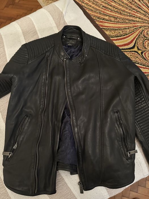 Geaca piele Scotch and Soda, marimea L