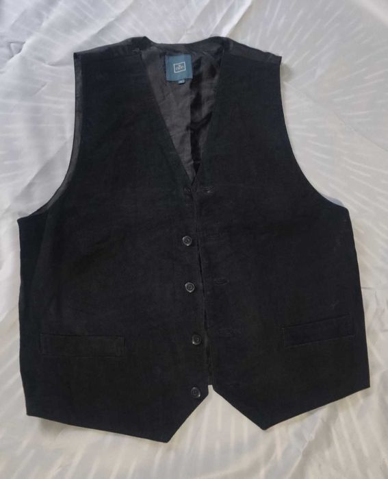 Vestă piele naturală întoarsă