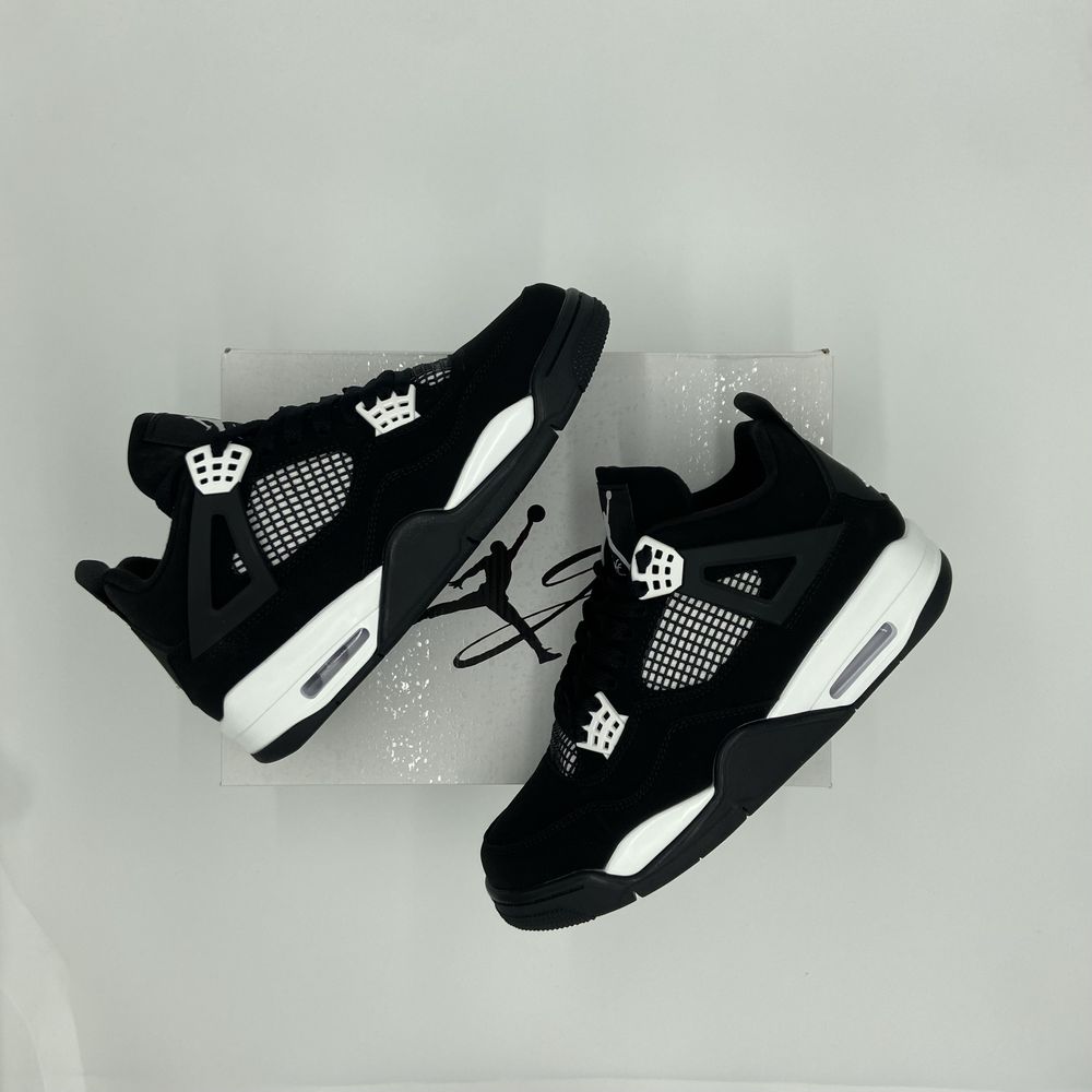 Air Jordan 4 White Thunder - Marimi 38-49, Noi, Premium