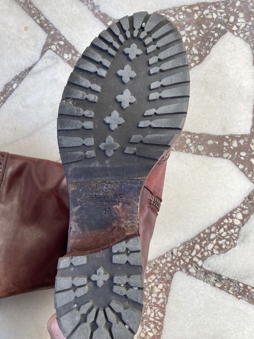 Cizme din piele Sciapo în cutia originală