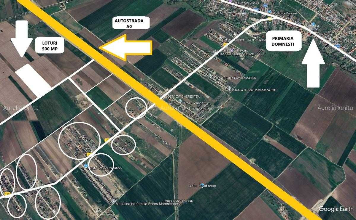 SUPER OFERTA!Teren 500 mp+drum, Domnești – 15.000€ | Investitie sigura