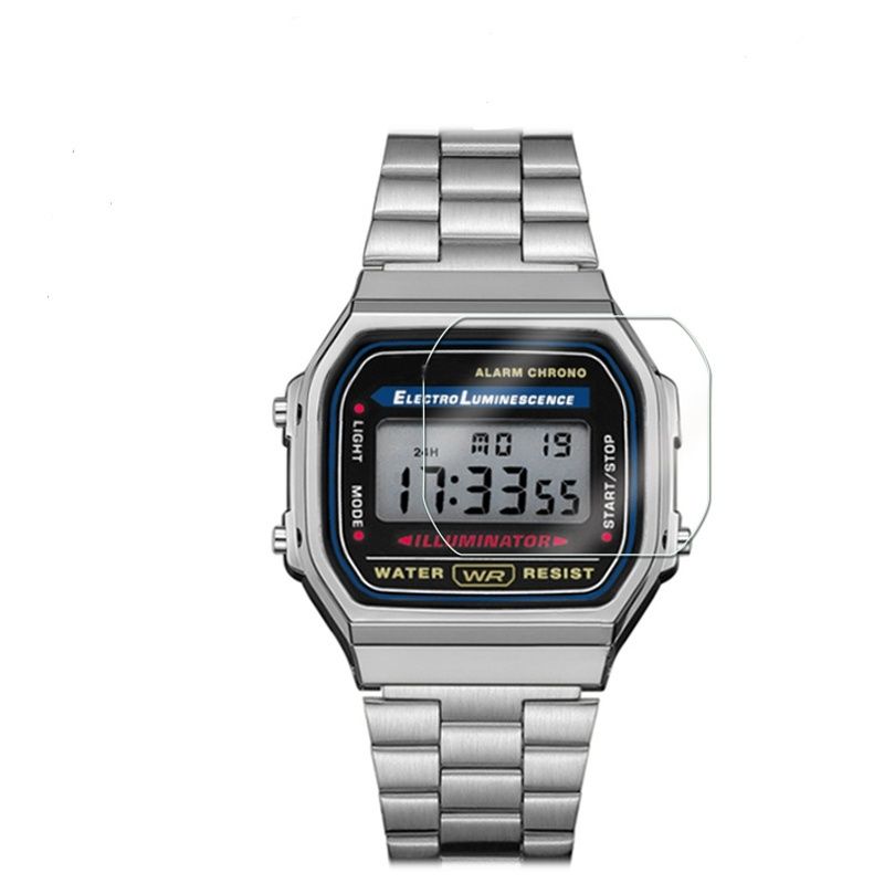 Защитное стекло на часы Casio alarm chrono A158W