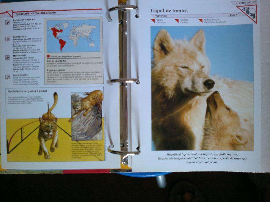 Vând enciclopedie ”Minunata lume a animalelor”