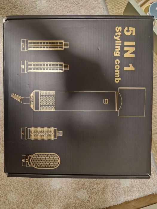 Уред за сушене и оформяне на къдрици.