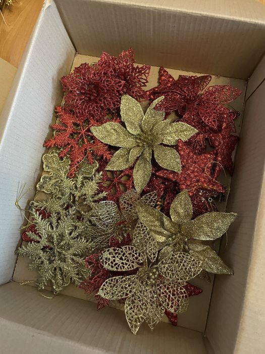 Lot Ornamente brad Craciun