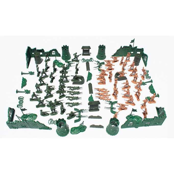 Военный набор солдатики