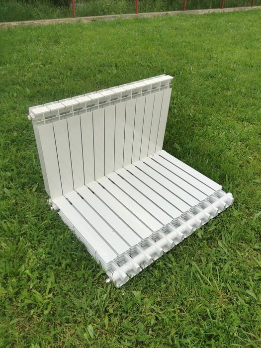 Radiatoare aluminiu, câte 12 elemenți fiecare