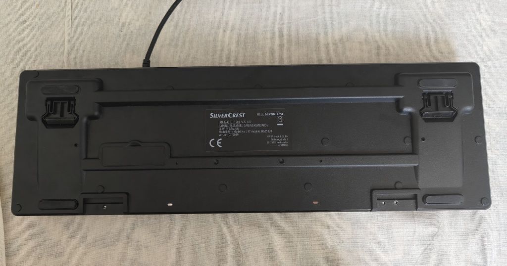 SilverCrest Gaming Klaviatura – HCS0730 (RGB yoritilishi bilan)