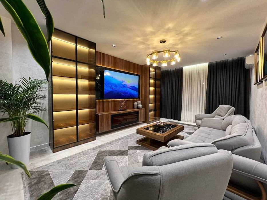 NRG Сайрам 3-комнатная НОВАЯ квартира - Умный Дом! Ор-р Буз базар