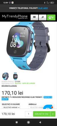 Smartwatch copii 2 bucati