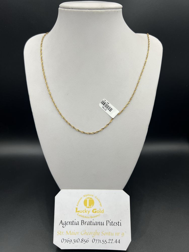 Lant Aur 14k 3.58gr lungime 60cm cod produs 9618