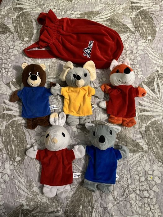 Мягкие игрушки кукольный театр