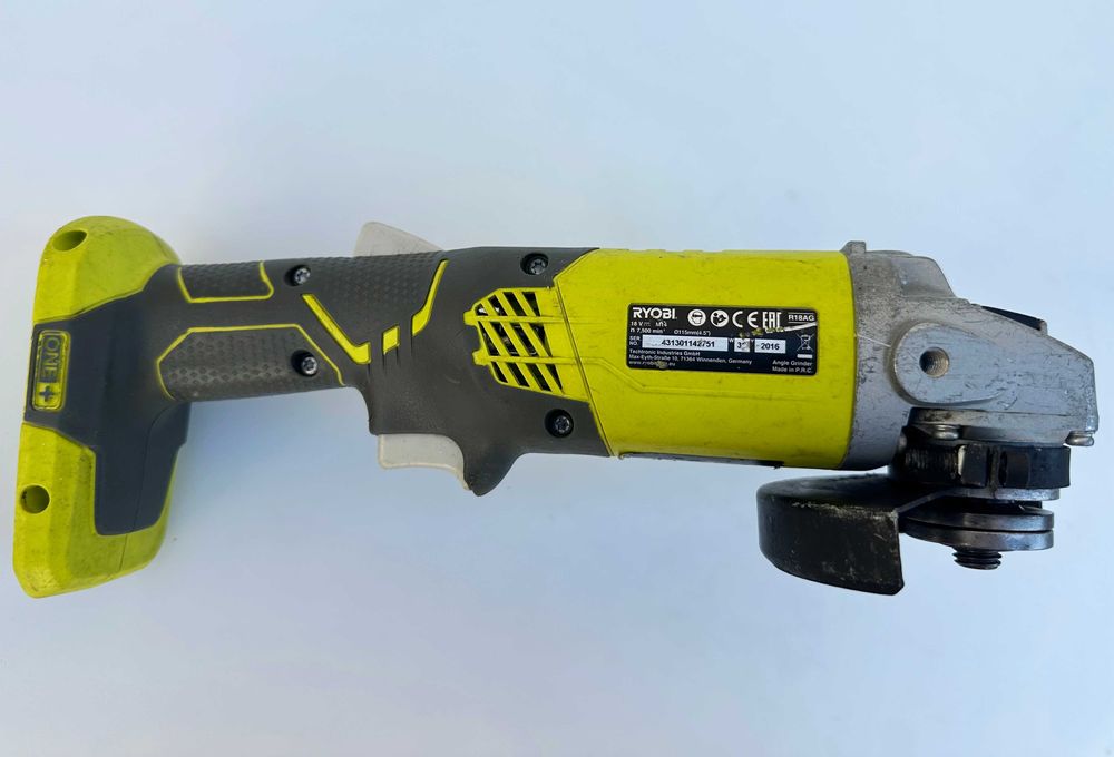 Ryobi R18AG - Акумулаторен ъглошлайф 18V