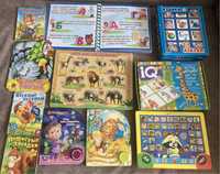 Детские книжки и развивающие игры