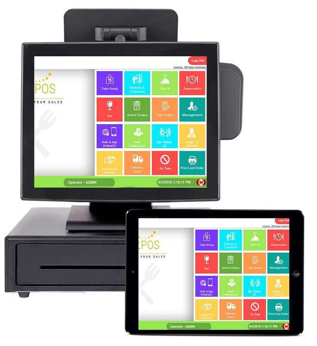 Kassa Aparat Virtual Kassa Monoblok Pos Tizim Dokon Uchun Avtomatik