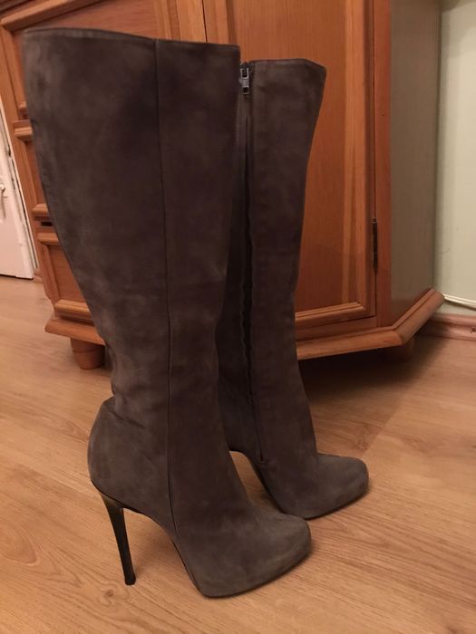 Cizme piele intoarsa marime 36.5