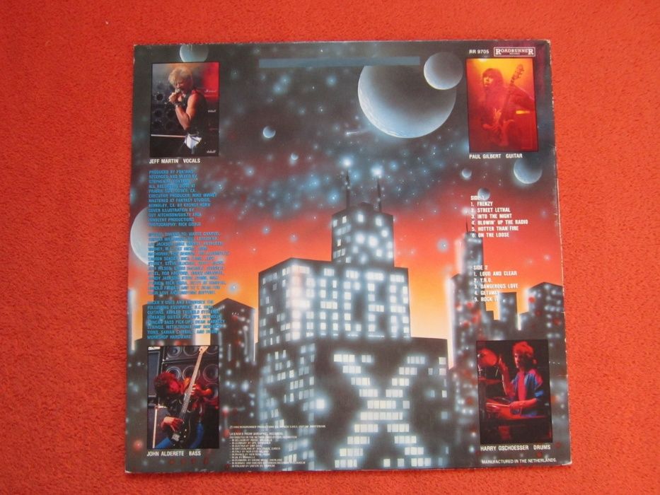 rar Racer X with Paul Gilbert-Street Lethal(1st album'86)