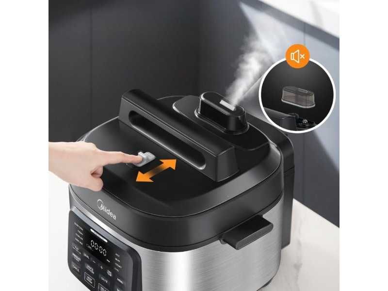 Мултикукър с 12 Програми за Готвене Midea MPC602SBMK,  6L