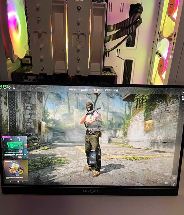 OFERTA PC Gaming i7 11700KF 32Gb RTX 5060 WIFI Cs2 Fortnite Fivem Gta5