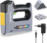 Capsator 5-în-1 WORKPRO pentru cuie si capse, Factura, Garantie