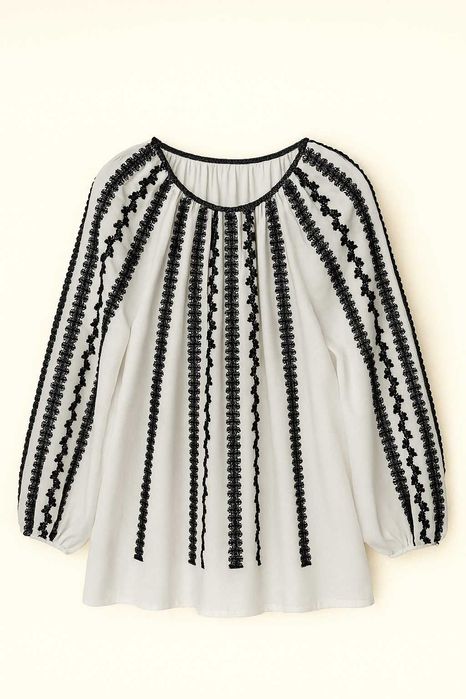 Costum Tradițional Românesc pentru Femei- ie, vestă, fustă și crătințe