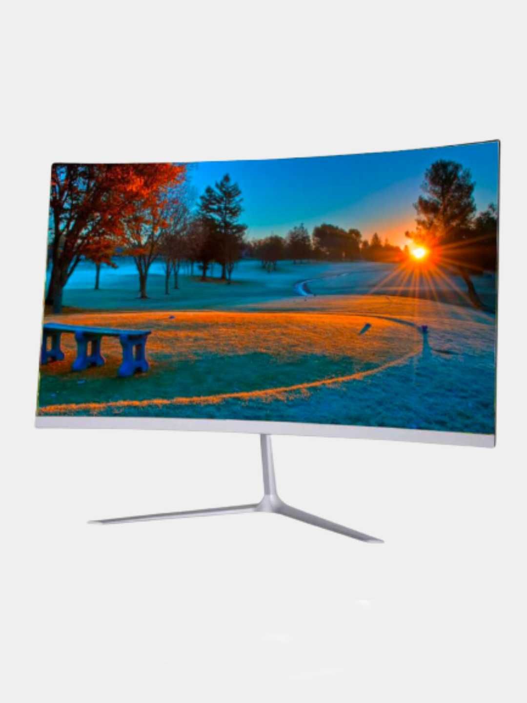 Новый монитор XTech 24"b Fullhd Curved 75Hz White