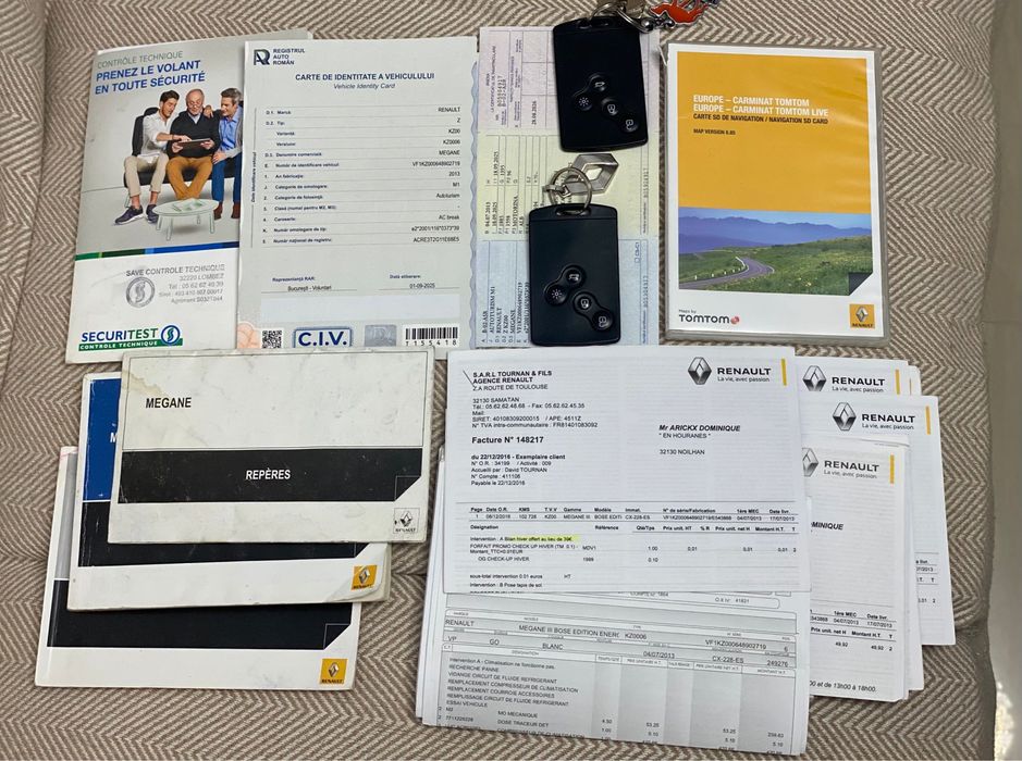 Renault Megan 3 Bose 1.6 Diesel 2013 Unic Propietar de Noua