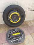 Roata rezerva slim r16 5x112 + kit cric  vw seat skoda audi a3