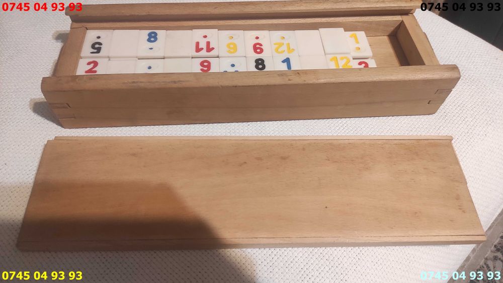 joc remi remmi remy remmy vintage vechi DE MEDIAS din piatra impecabil