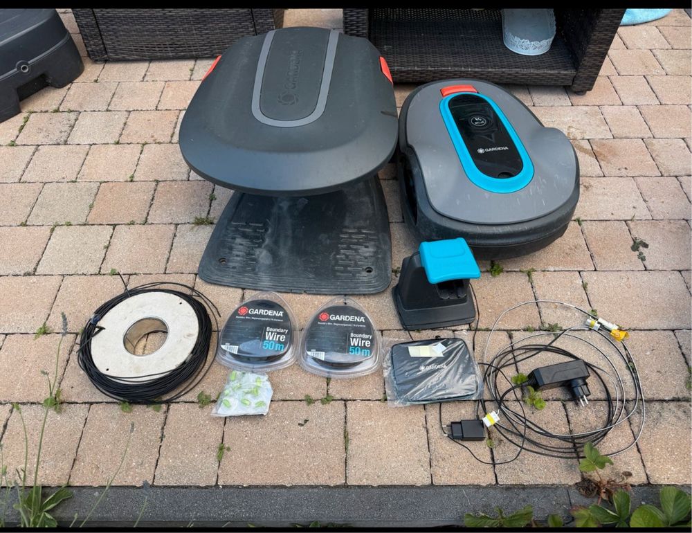 Косачка робот Gardena Smart Life 750 с AI картографиране