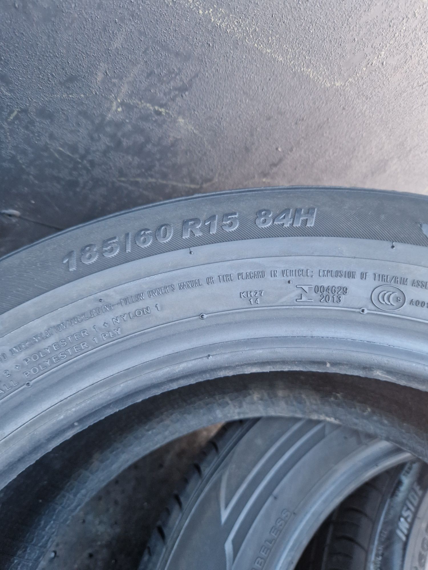 4 Anvelope ca noi Kumho 185 60 R15 de vara