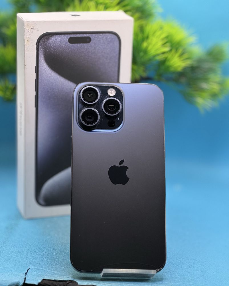 Apple iPhone 15 Pro Max, 256GB, 5G, Blue Titanium