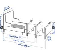 Pat alb ikea BUsunge