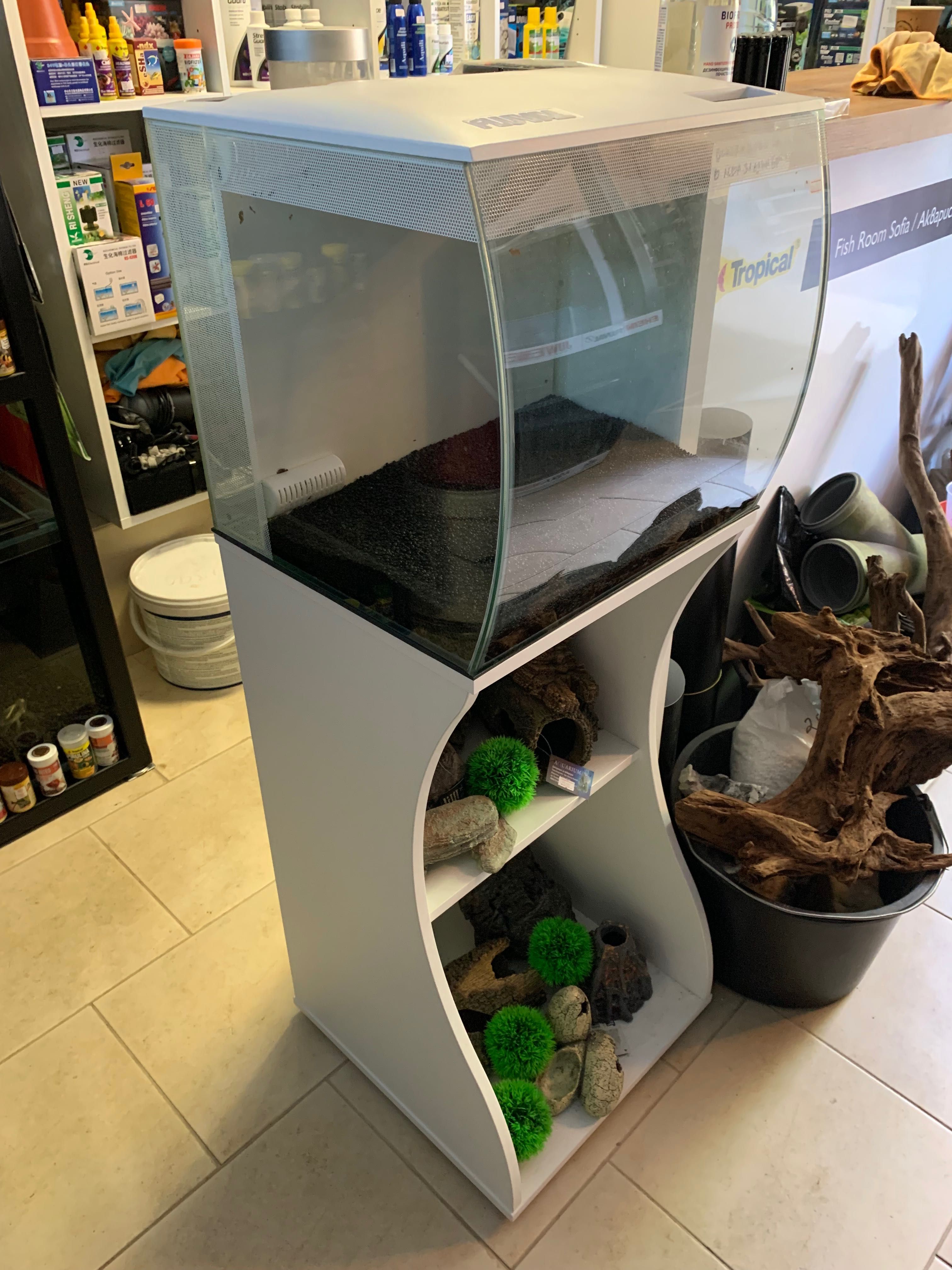 Аквариум с поставка Fluval Flex 57