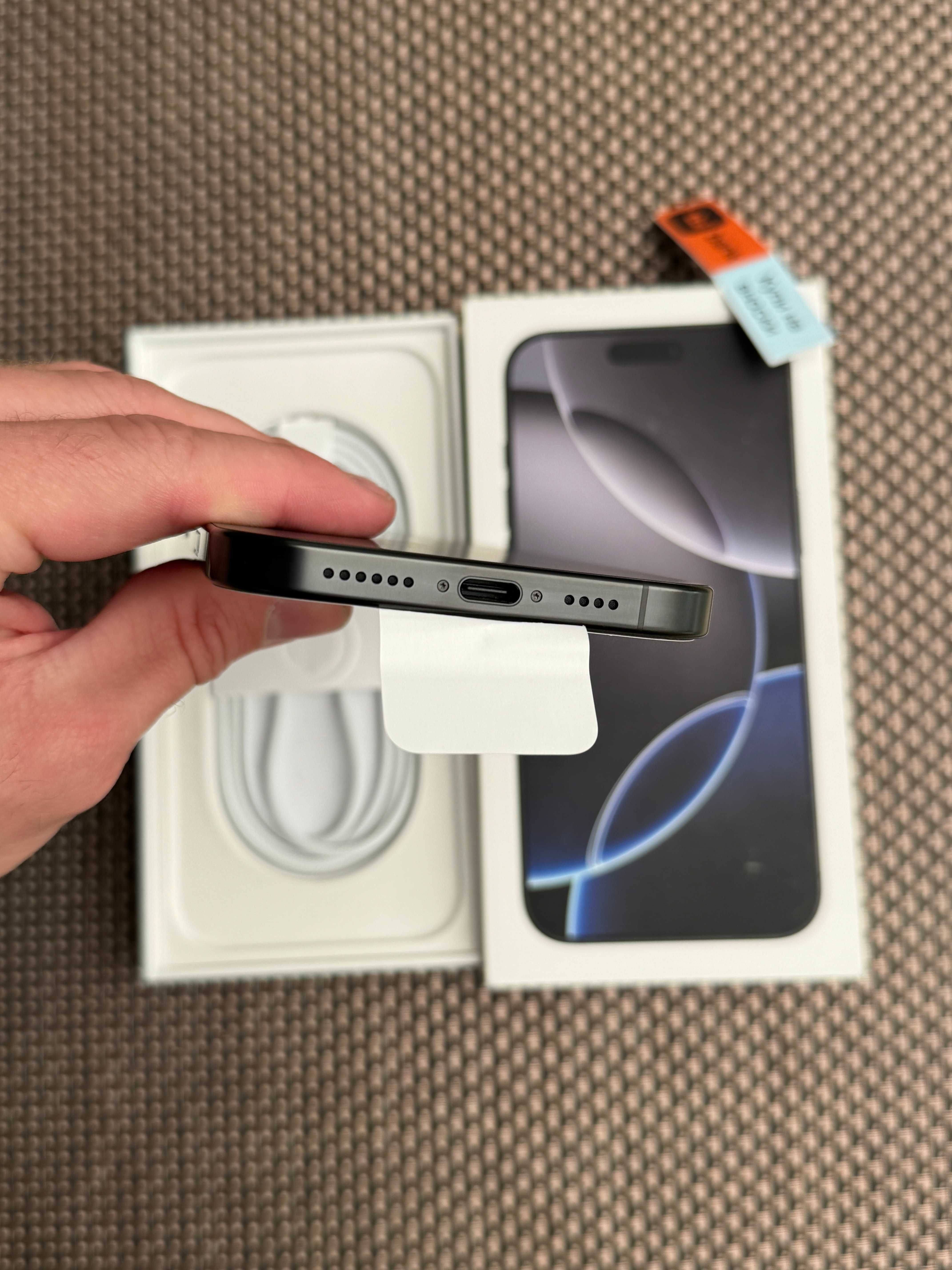 НОВ! 512Gb! iPhone 16 Pro Max Лизинг от 86лв/м Black Titanium ГАРАНЦИЯ