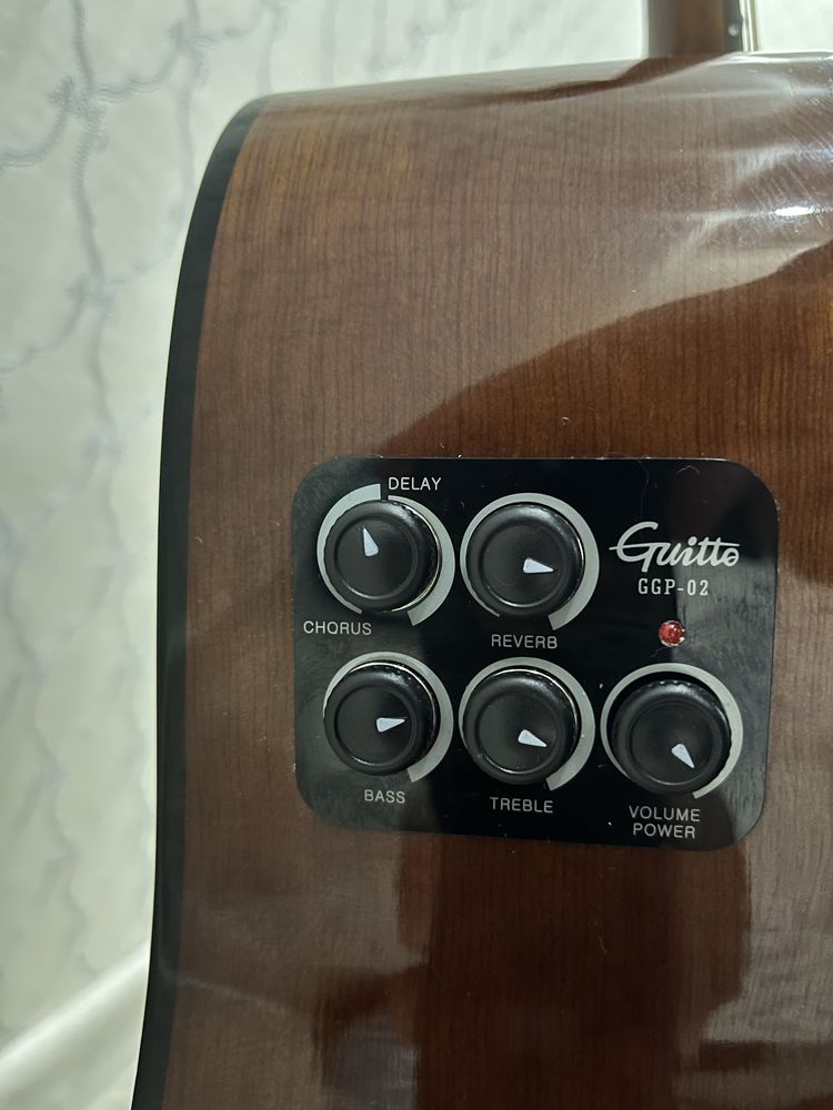 Yamaha гитара транс акустика