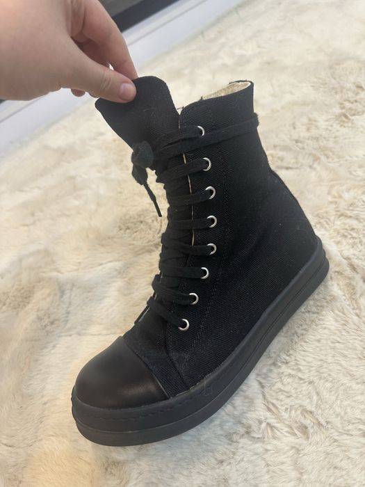 rick owens all black si hanorac travis scott