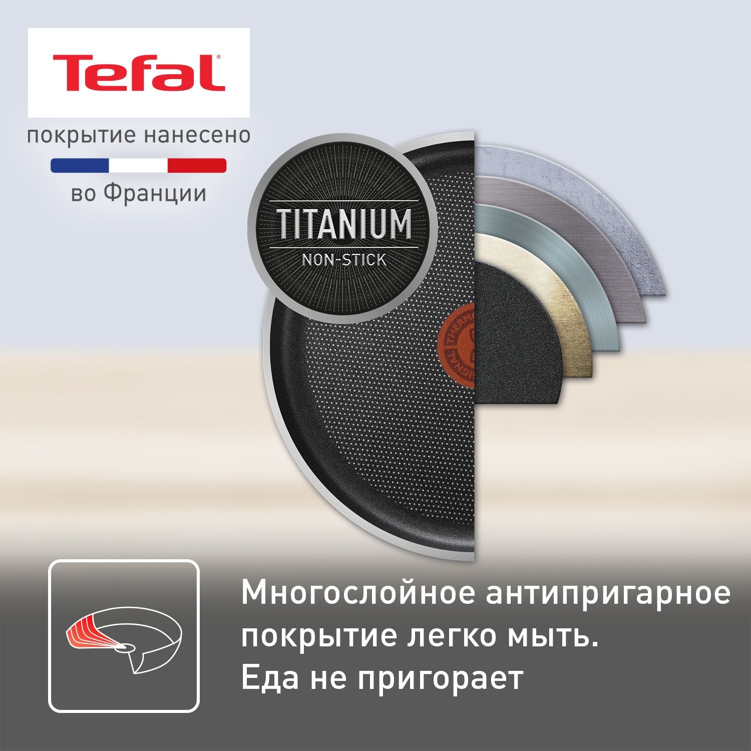 Сковорода TEFAL Gurrent