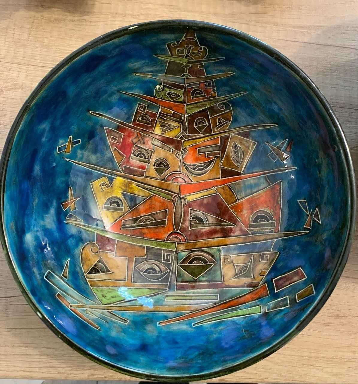 Bol artizanal - Ceramică - Castroane deosebite lucrate manual